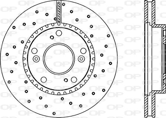 Open Parts BDRS2274.25 - Bremžu diski autodraugiem.lv