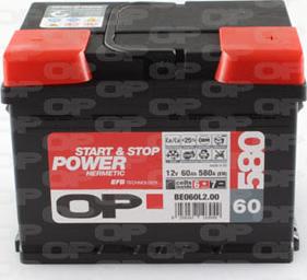 Open Parts BE060L2.00 - Startera akumulatoru baterija autodraugiem.lv