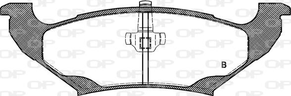 Open Parts BPA0690.10 - Bremžu uzliku kompl., Disku bremzes autodraugiem.lv