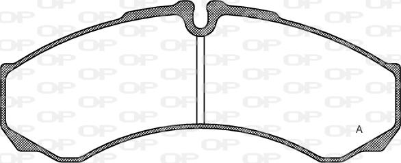 Open Parts BPA0651.10 - Bremžu uzliku kompl., Disku bremzes autodraugiem.lv