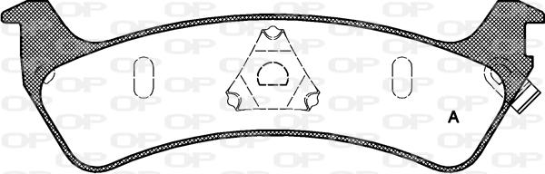 Open Parts BPA0629.02 - Bremžu uzliku kompl., Disku bremzes autodraugiem.lv