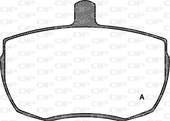 Open Parts BPA0056.00 - Bremžu uzliku kompl., Disku bremzes autodraugiem.lv