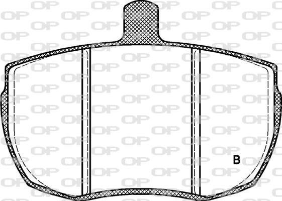 Open Parts BPA0056.11 - Bremžu uzliku kompl., Disku bremzes autodraugiem.lv