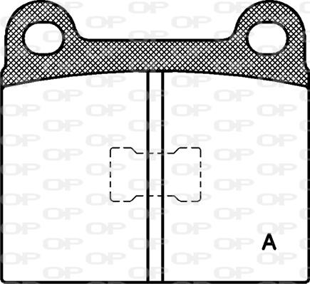 Open Parts BPA0017.00 - Bremžu uzliku kompl., Disku bremzes autodraugiem.lv