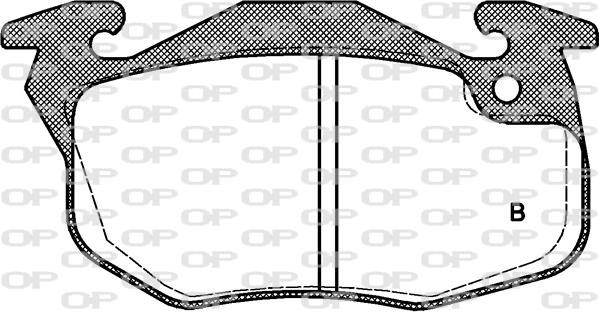 Open Parts BPA0192.34 - Bremžu uzliku kompl., Disku bremzes autodraugiem.lv