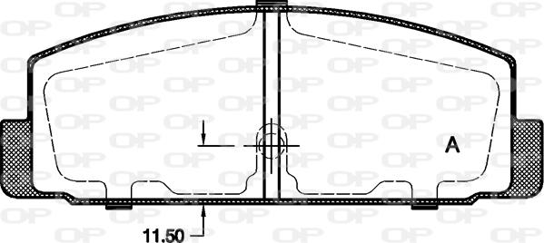 Open Parts BPA0179.30 - Bremžu uzliku kompl., Disku bremzes autodraugiem.lv