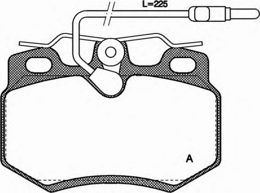 Open Parts BPA0170.14 - Bremžu uzliku kompl., Disku bremzes autodraugiem.lv