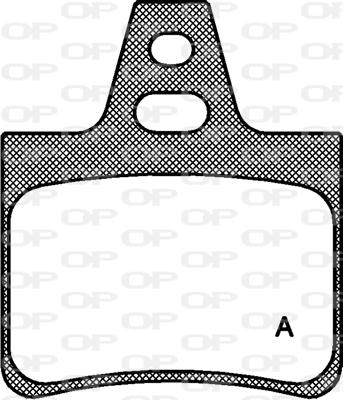 Open Parts BPA0311.00 - Bremžu uzliku kompl., Disku bremzes autodraugiem.lv