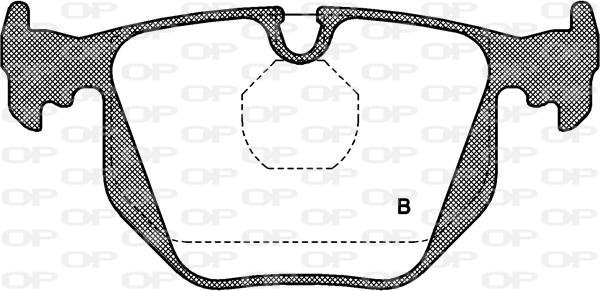 Open Parts BPA0381.00 - Bremžu uzliku kompl., Disku bremzes autodraugiem.lv