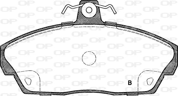 Open Parts BPA0337.02 - Bremžu uzliku kompl., Disku bremzes autodraugiem.lv