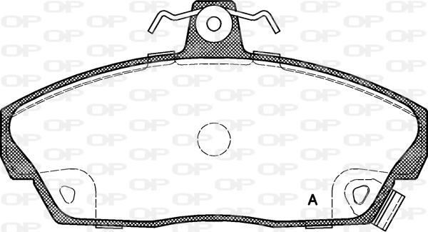 Open Parts BPA0337.02 - Bremžu uzliku kompl., Disku bremzes autodraugiem.lv