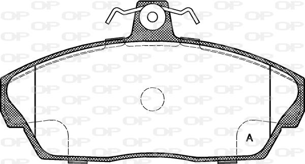 Open Parts BPA0337.10 - Bremžu uzliku kompl., Disku bremzes autodraugiem.lv