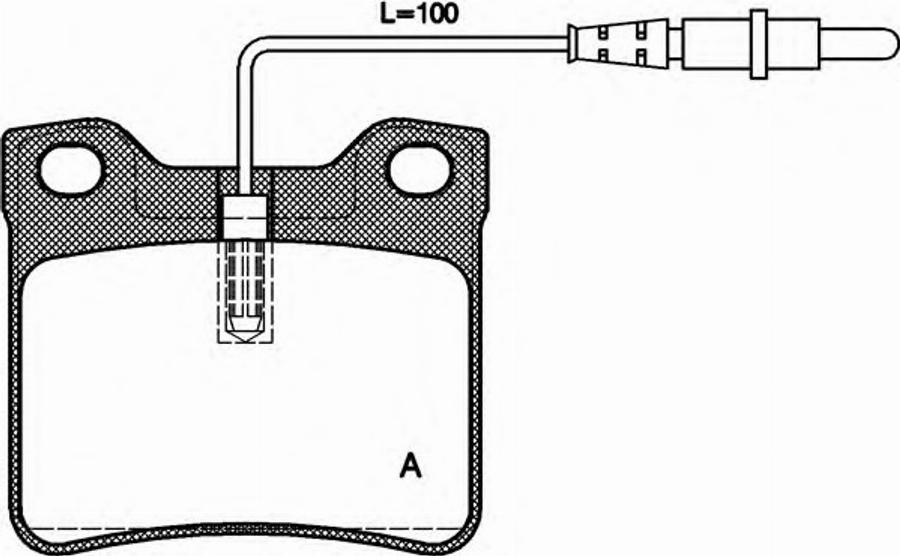 Open Parts BPA0321.22 - Bremžu uzliku kompl., Disku bremzes autodraugiem.lv