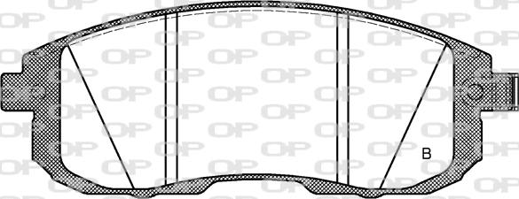 Open Parts BPA0293.14 - Bremžu uzliku kompl., Disku bremzes autodraugiem.lv