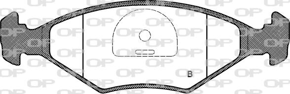 Open Parts BPA0281.32 - Bremžu uzliku kompl., Disku bremzes autodraugiem.lv