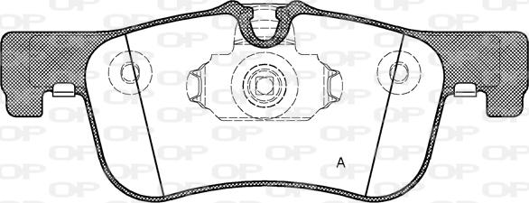Open Parts BPA1478.10 - Bremžu uzliku kompl., Disku bremzes autodraugiem.lv