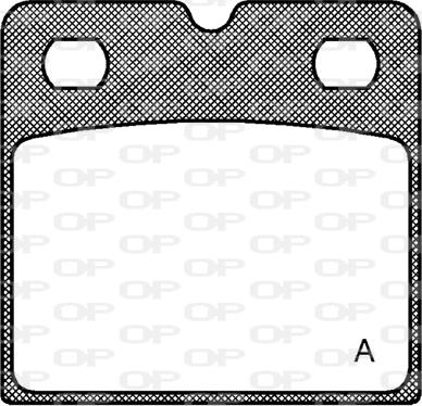 Open Parts BPA1067.00 - Bremžu uzliku kompl., Disku bremzes autodraugiem.lv