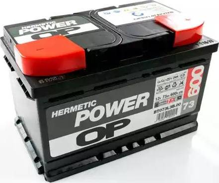 Open Parts BT073L3B.00 - Startera akumulatoru baterija autodraugiem.lv
