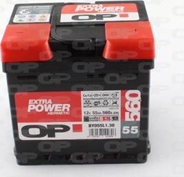 Open Parts BY055L1.30 - Startera akumulatoru baterija autodraugiem.lv