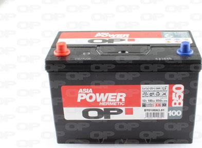 Open Parts BY0100A3.01 - Startera akumulatoru baterija autodraugiem.lv
