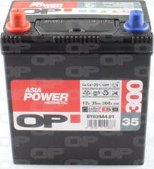 Open Parts BY035A4.01 - Startera akumulatoru baterija autodraugiem.lv
