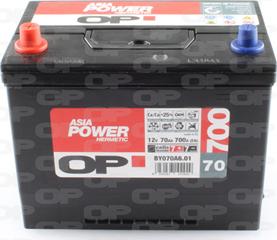 Open Parts BY070A6.01 - Startera akumulatoru baterija autodraugiem.lv