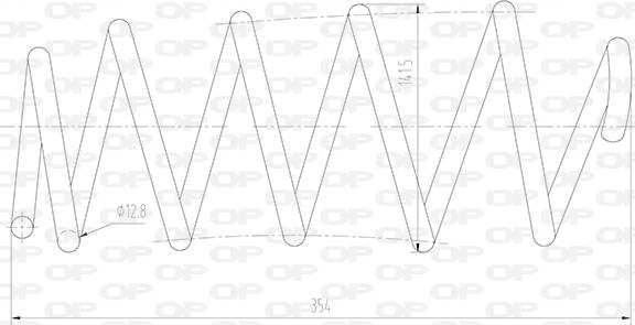 Open Parts CSR9015.00 - Balstiekārtas atspere autodraugiem.lv