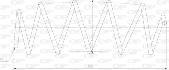 Open Parts CSR9013.00 - Balstiekārtas atspere autodraugiem.lv