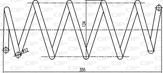 Open Parts CSR9023.00 - Balstiekārtas atspere autodraugiem.lv