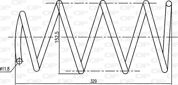 Open Parts CSR9072.00 - Balstiekārtas atspere autodraugiem.lv