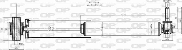 Open Parts SAB8530.32 - Amortizators autodraugiem.lv