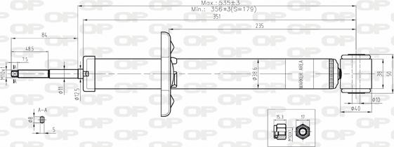 Open Parts SAB8091.32 - Amortizators autodraugiem.lv