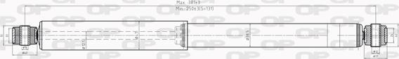 Open Parts SAB8008.32 - Amortizators autodraugiem.lv