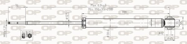 Open Parts SAB8295.32 - Amortizators autodraugiem.lv