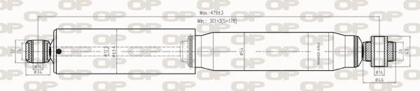 Open Parts SAB8284.32 - Amortizators autodraugiem.lv