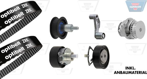 Optibelt KT 1209 W1 - Ūdenssūknis + Zobsiksnas komplekts autodraugiem.lv