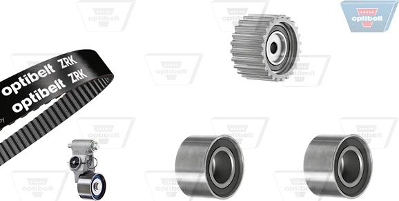 Optibelt KT 1275 - Zobsiksnas komplekts autodraugiem.lv