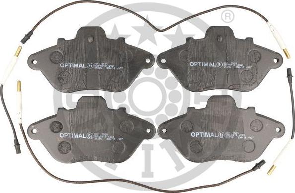 Optimal 9624 - Bremžu uzliku kompl., Disku bremzes autodraugiem.lv