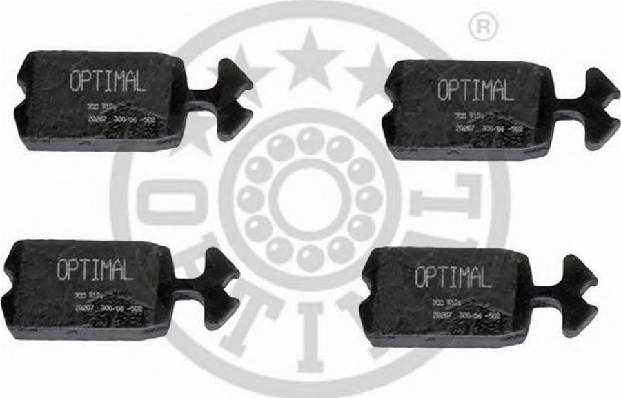 Optimal 9101 - Bremžu uzliku kompl., Disku bremzes autodraugiem.lv