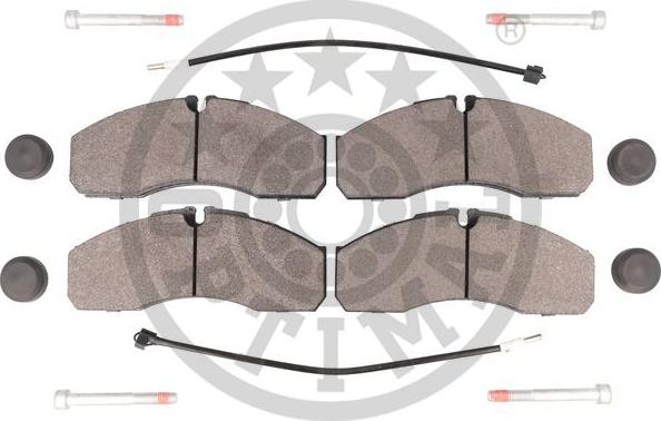 Optimal BP-12026 - Bremžu uzliku kompl., Disku bremzes autodraugiem.lv