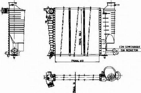 Ordonez 1020039809 - Radiators, Motora dzesēšanas sistēma autodraugiem.lv