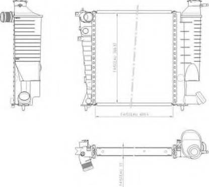 Ordonez 1020846809 - Radiators, Motora dzesēšanas sistēma autodraugiem.lv