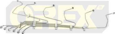 Orex 240026 - Augstspiediena cauruļvadu komplekts, Iesmidzināšanas sistēma autodraugiem.lv