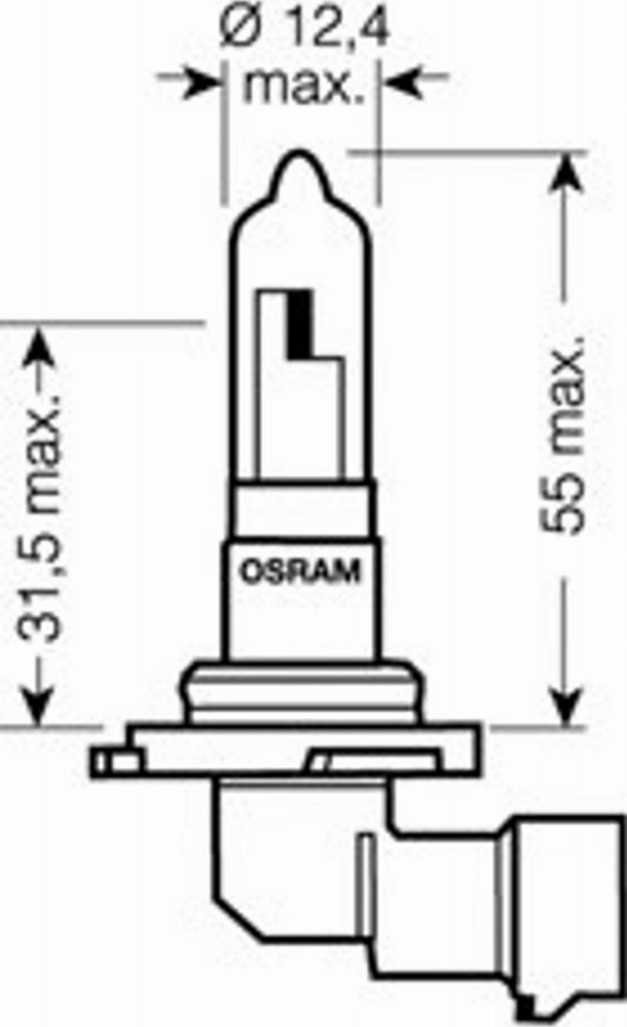 Osram 9005CBI - Kvēlspuldze, Miglas lukturis autodraugiem.lv