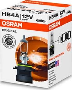 Osram 9006XS - Kvēlspuldze, Tālās gaismas lukturis autodraugiem.lv