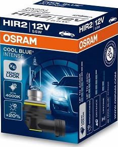 Osram 9012CBI - Kvēlspuldze, Tālās gaismas lukturis autodraugiem.lv
