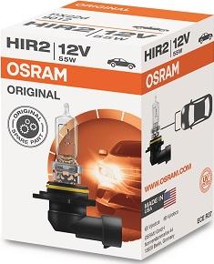 Osram 9012 - Kvēlspuldze, Tālās gaismas lukturis autodraugiem.lv