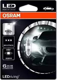 Osram 6497CW-01B - Kvēlspuldze, Lasīšanas apgaismojuma lukturis autodraugiem.lv
