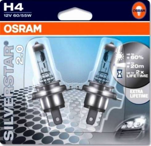 Osram 64193SV2-02B - Kvēlspuldze, Tālās gaismas lukturis autodraugiem.lv