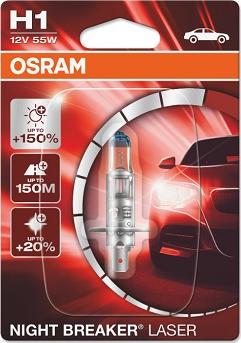Osram 64150NL-01B - Kvēlspuldze, Tālās gaismas lukturis autodraugiem.lv